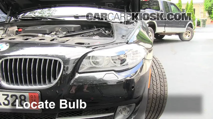 2012 BMW 528i xDrive 2.0L 4 Cyl. Turbo Luces Luz de estacionamiento (reemplazar foco)